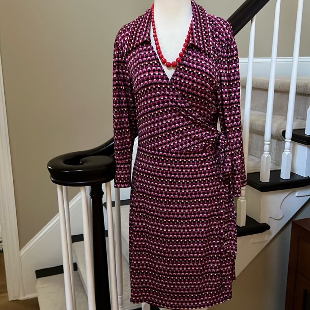 Dress wrapped style.